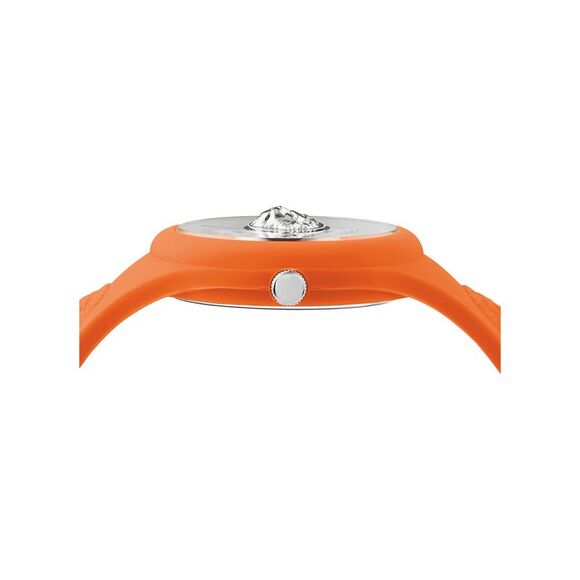 Versus Versace  Fire Island Silicone Watch Orange Womens - Picture 2 of 5